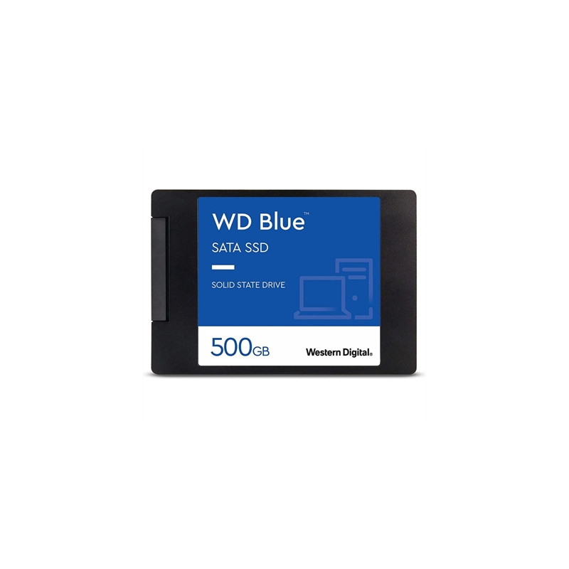 Disco duro interno ssd wd western digital blue wds500g3b0a 500gb 2.5 pulgadas sata 3