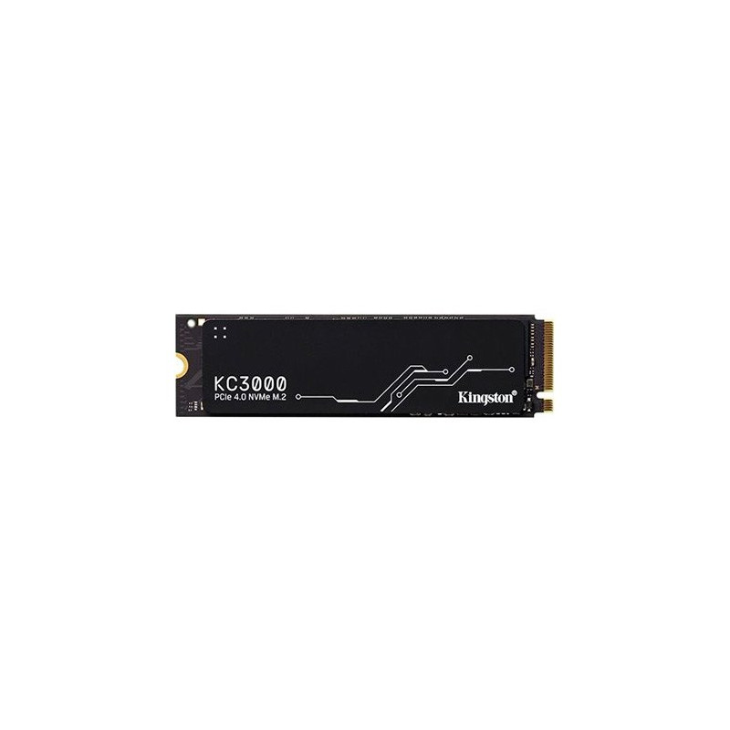 Disco duro interno ssd kingston kc3000 2tb m.2 nvme pci - e 4.0