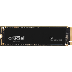 Disco duro interno solido ssd crucial p3 2tb m.2 nvme pcie 3.0