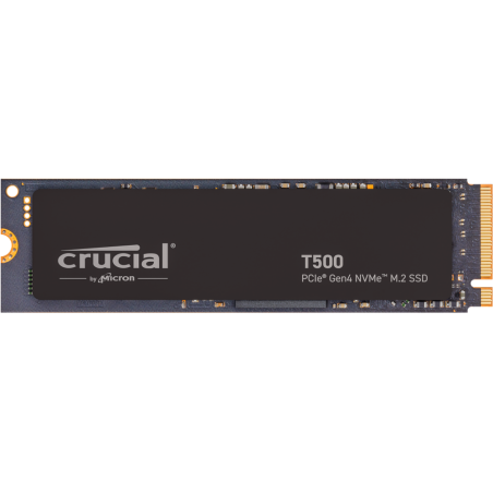 Disco duro interno solido ssd crucial t500 500gb pcie nvme 4.0 x4