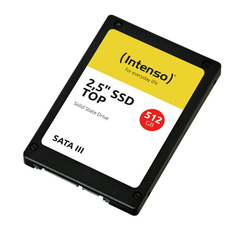 Disco duro interno solido ssd intenso top performance 512gb 2.5 pulgadas sata3