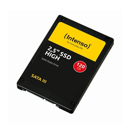 Disco duro interno solido ssd intenso high 120gb 2.5 pulgadas sata3