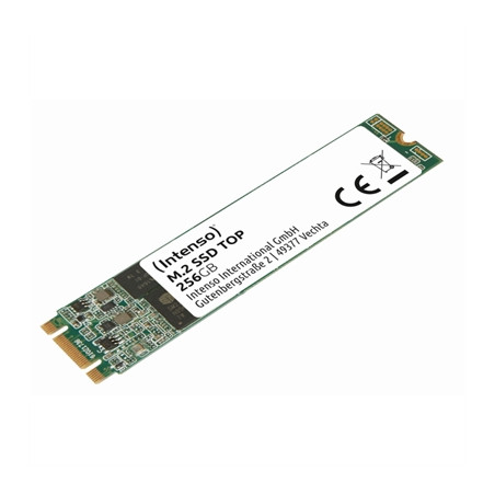 Disco duro interno solido ssd intenso top 256gb m.2 sata3