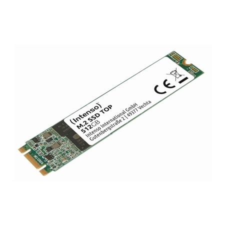 Disco duro interno solido ssd intenso top 512gb m.2 sata 3