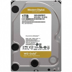 Disco duro interno hdd wd western digital gold wd1005fbyz 1tb 3.5 pulgadas sata 3 7200rpm 128mb