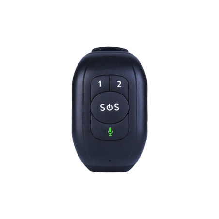 Pulsera de actividad leotec senior smart band 4g gps negra