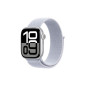 Smartwatch apple watch series 10 gps 42mm silver case blue sport loop