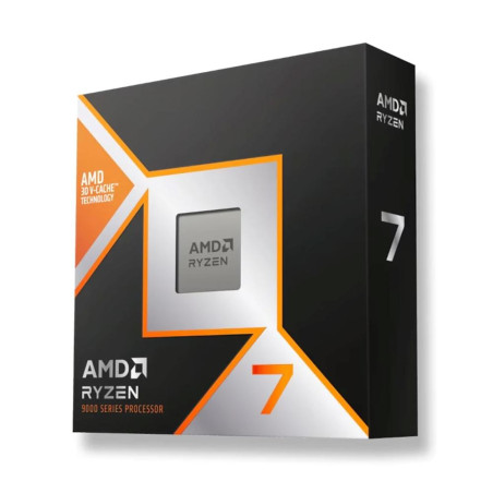 AMD CPU RYZEN 7, 9800X3D AM5, 5.2 GHZ 8-CORE, WOF