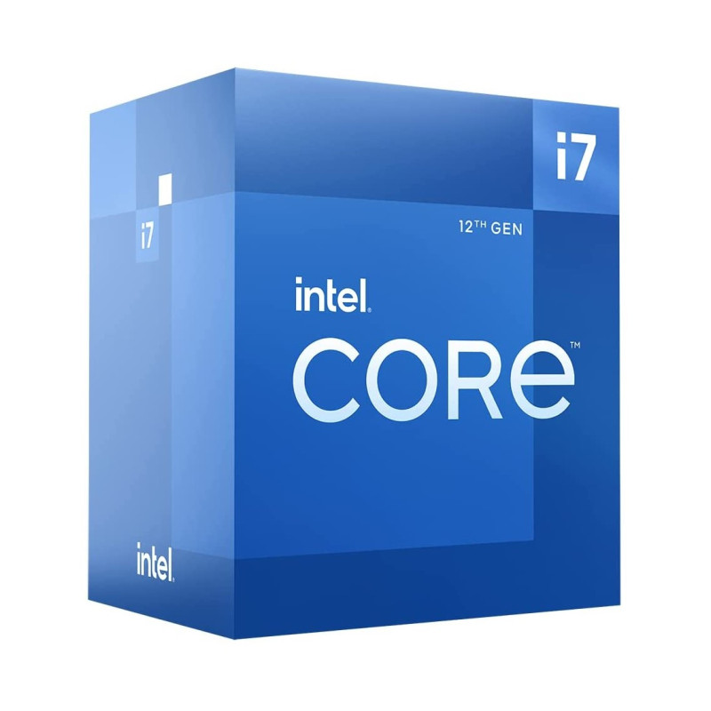 Intel Core i7 12700 - 2.1 GHz - 12-core - 20 thread - 25 MB cache - LGA1700 Socket - Box