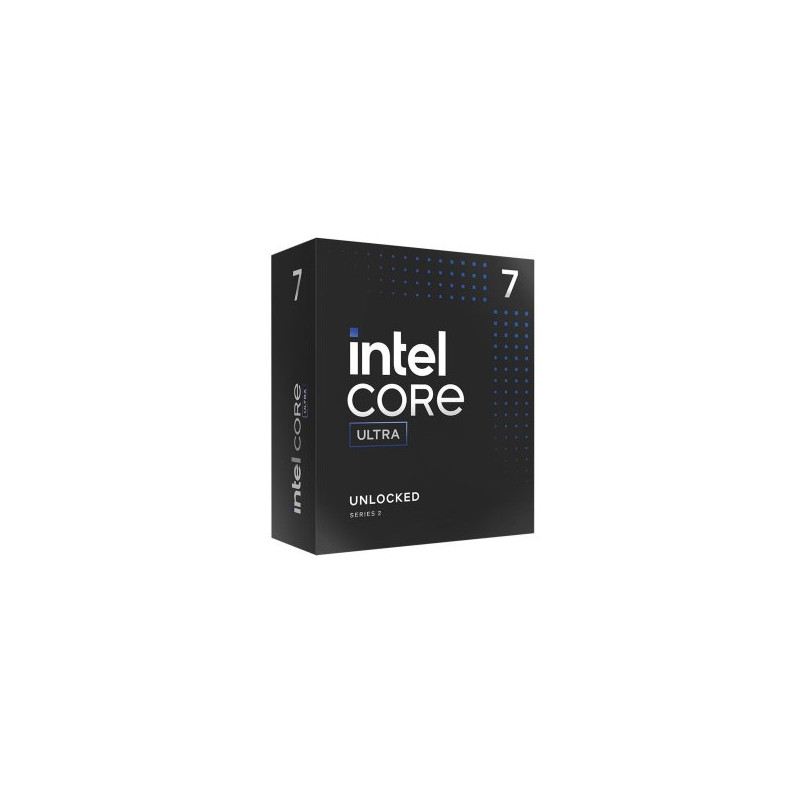 Intel Core Ultra 7 265K - 3.9 GHz - 20 processors - 20 threads - 30 MB cache - FCLGA1851 Socket - Box