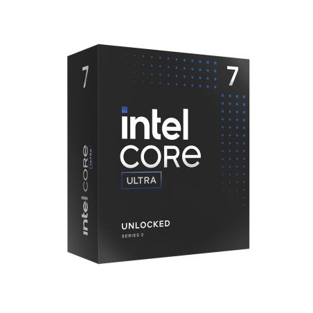 Intel Core Ultra 7 265K - 3.9 GHz - 20 processors - 20 threads - 30 MB cache - FCLGA1851 Socket - Box
