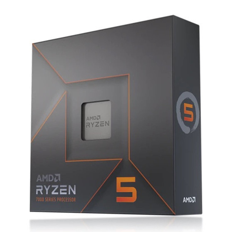 AMD CPU RYZEN 5, 7600X, AM5, 4.70GHz 6 CORE, CACHE 32MB, 105W, BOX