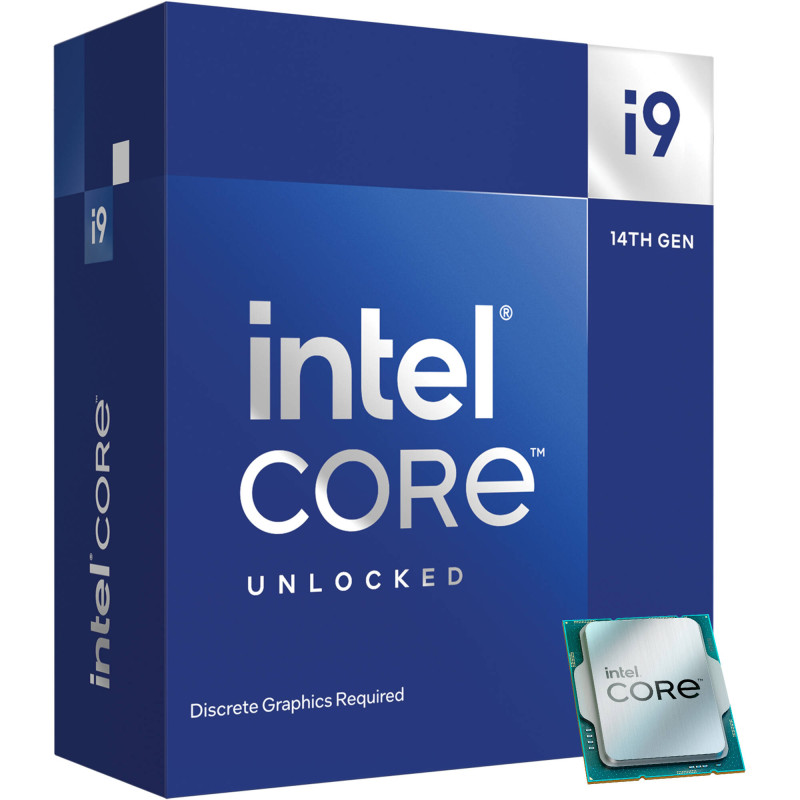 Intel Core i9 i9-14900K - 3.2 GHz - 24 processori - 32 thread - 36 MB cache - FCLGA1700 Socket - Box