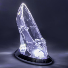 Lmpara 3d paladone cenicienta zapato de cristal