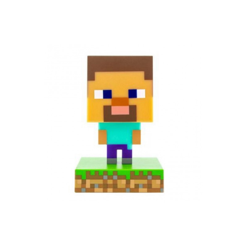 Lampara paladone icon minecraft steve
