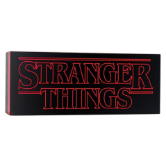 Lampara paladone sranger things logo display