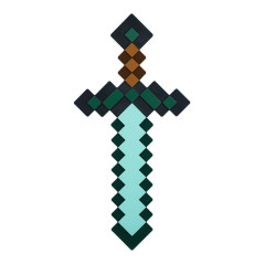 Lmpara paladone minecraft espada de diamante
