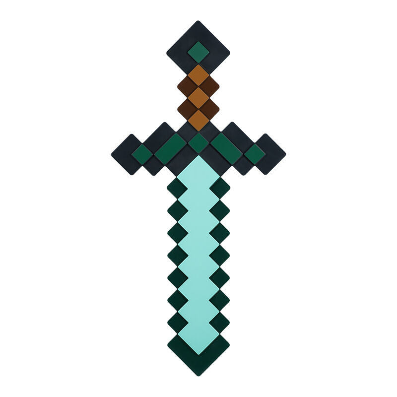 Lmpara paladone minecraft espada de diamante