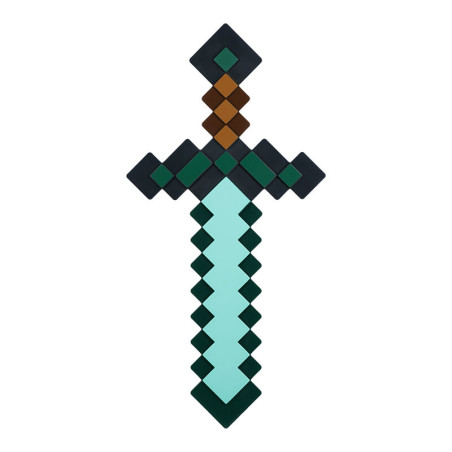 Lmpara paladone minecraft espada de diamante
