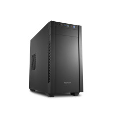 Caja sharkoon s1000 matx 2xusb 3.0 sin fuente negra