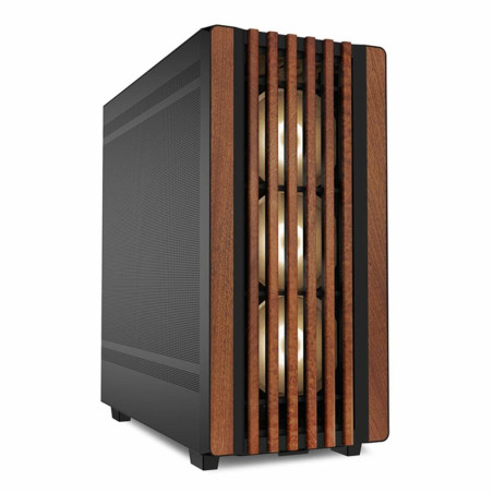 Caja ordenador gaming rebel c70m rgb negro
