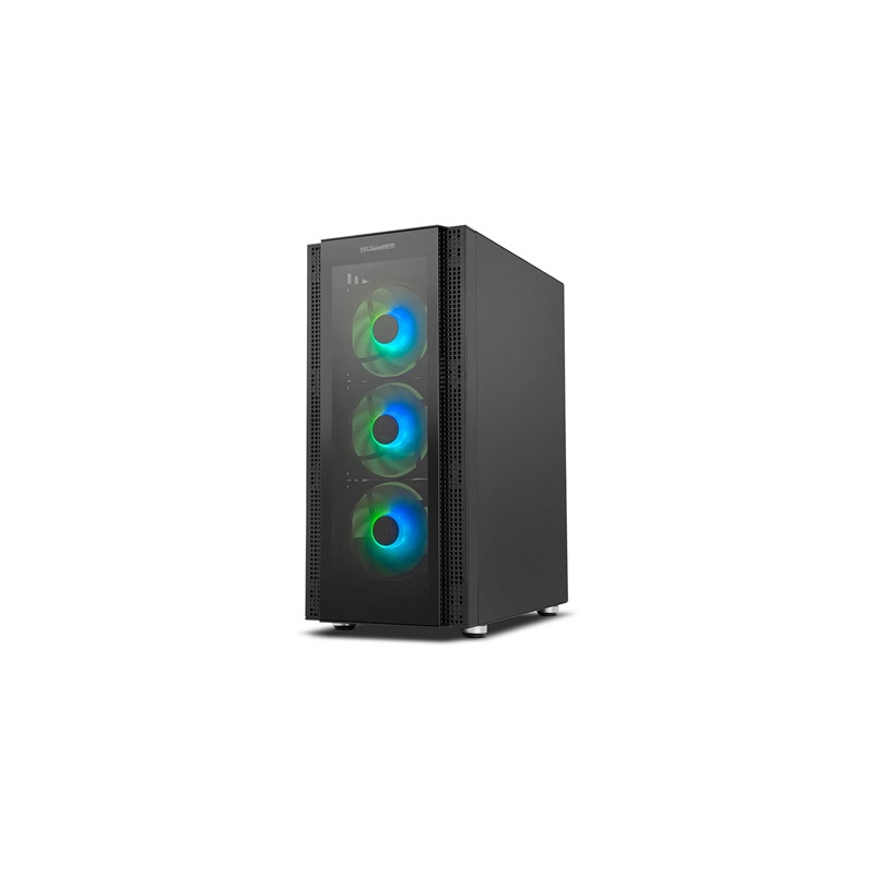Caja ordenador gaming nox hummer horus atx  1 x usb 3.0 2 x usb 2.0 4 x 120mm argb