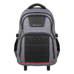 Mochila con ruedas trolley phoenix discovery g para porttil 17 pulgadas gris