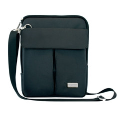 Bandolera nylon hasta 10 pulgadas negra