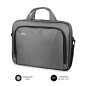Maletin subblim oxford para portatil 13.3 pulgadas - 14 pulgadas gris