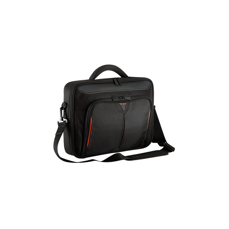 Maletin targus clamshell classic+ 15 - 15 -6 pulgadas pulgadas negro - rojo