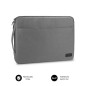 Funda subblim urban laptop sleeve para portatil 15.6 pulgadas gris