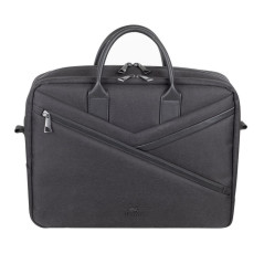 Maletin rivacase 8134 clark eco para portatil 15.6 pulgadas negro