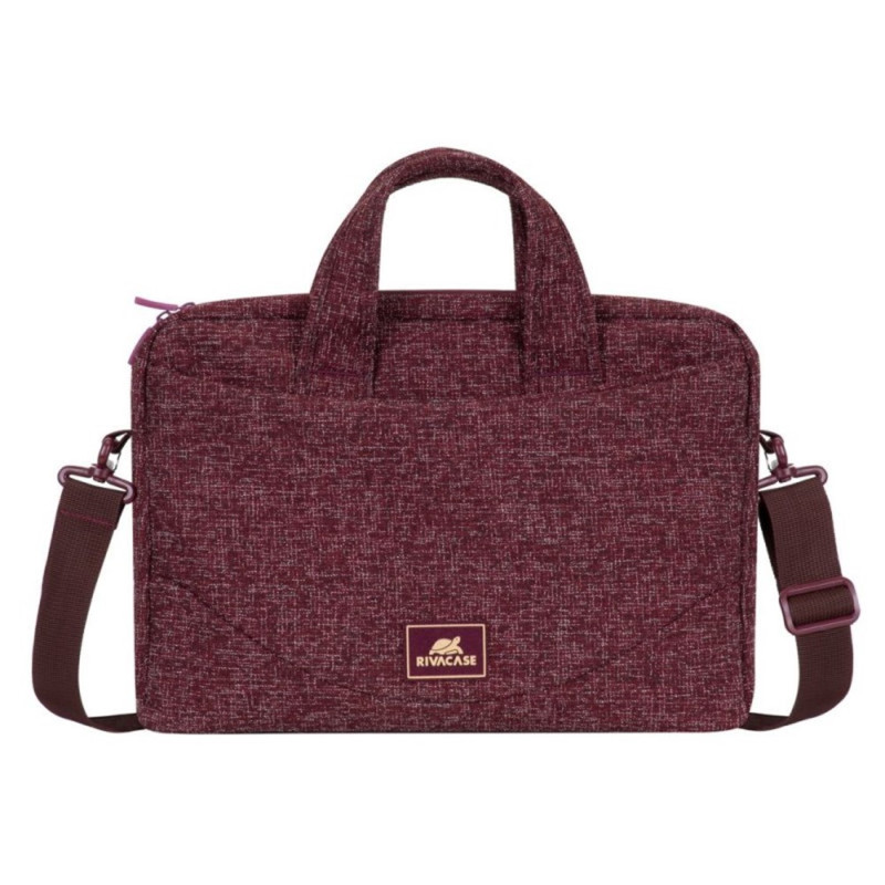 Maletin Rivacase 7921 burgundy anvik para portatol 14 pulgadas rojo