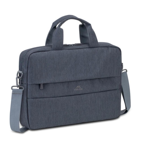 Maletin Rivacase 7522 para portatol 14 pulgadas antirrobo gris obscure