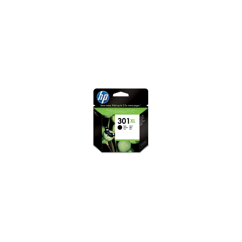 Cartucho tinta hp 301xl ch563ee negro 8ml 1050 - c5324 -  c5370 -  c5380 -  c5388 -  c6340 -  d5460 -  d5463