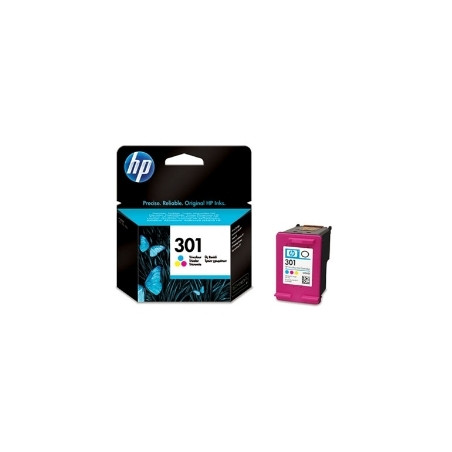 Cartucho tinta hp 301 ch562ee tricolor 3ml1050 -  2050 -  2050s