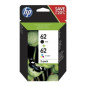 Pack cartucho tinta hp n9j71ae n62 negro - tricolor