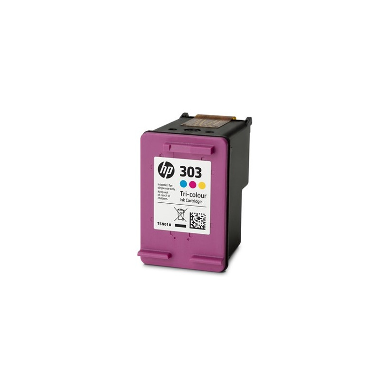 Cartucho tinta hp 303 t6n01ae tricolor cian magenta amarillo Cartucho tinta hp 303 t6n01ae tricolor cian magenta amarillo
