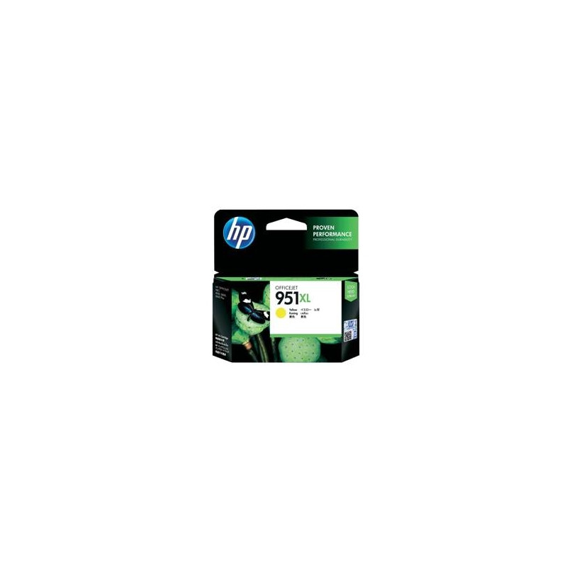 Cartucho tinta hp 951xl cn048ae amarillo officejet pro 8100 8600 8600 + 8600 premiun