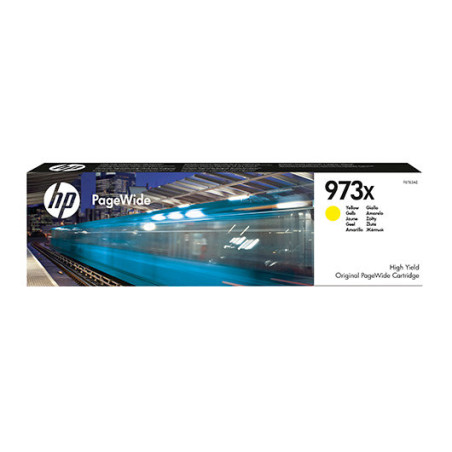 Cartucho tinta hp original cartridge n 973x yellow pagewide f6t83ae