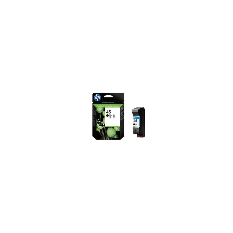 Cartucho tinta hp 45 51645ae negro 42ml 720 - 800 - 932 - 1100