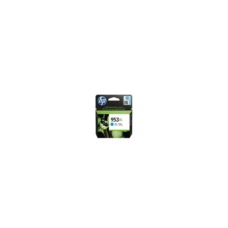 Cartucho tinta hp f6u16ae cian n953xl officejet pro 8710 - 8720 - 8730 - 8740