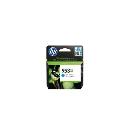 Cartucho tinta hp f6u16ae cian n953xl officejet pro 8710 - 8720 - 8730 - 8740