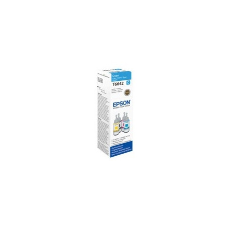 Cartucho ecotank epson 664 t664240 70ml l355 - l555 cyan