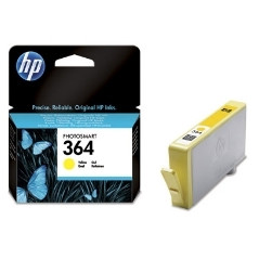 Cartucho tinta hp 364 cb320ee amarillo 3ml d5460 -  b8550 -  c6380 -  c5380
