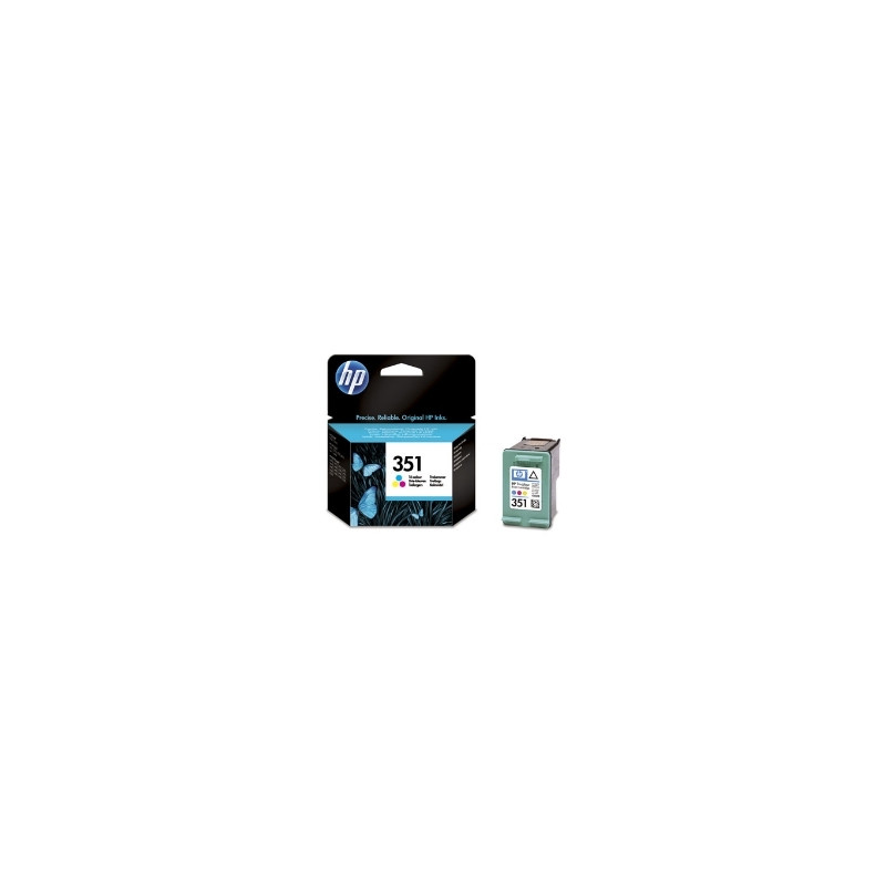 Cartucho tinta hp 351 cb337ee tricolor 3.5ml j5700 - c5200 - c4200 Cartucho tinta hp 351 cb337ee tricolor 3.5ml j5700 - c5200 - c4200