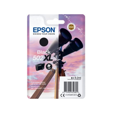 Cartucho tinta epson t02w140 502xl negro ink