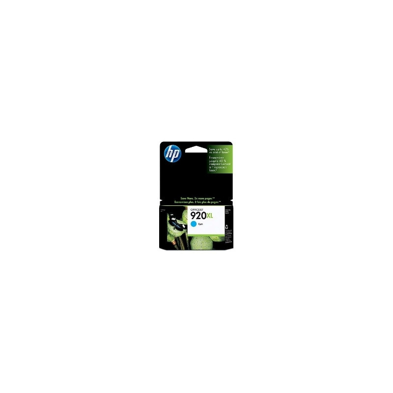 Cartucho tinta hp 920xl cd972ae cian 6ml 6500 Cartucho tinta hp 920xl cd972ae cian 6ml 6500