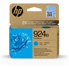 Cartucho tinta hp 924e cian officejet pro 8120 - 8130