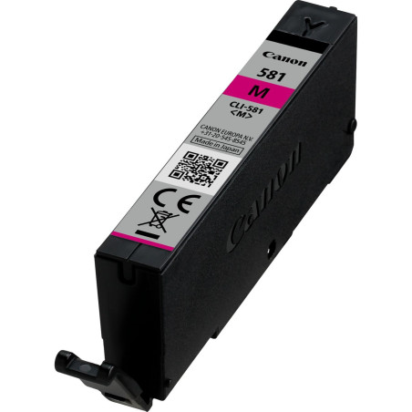 Cartucho canon cli 581 m magenta pixma tr7550 - tr8550 - ts6150 - ts6151 - ts8150 - ts8151 - ts8152 - ts9150 - ts9155